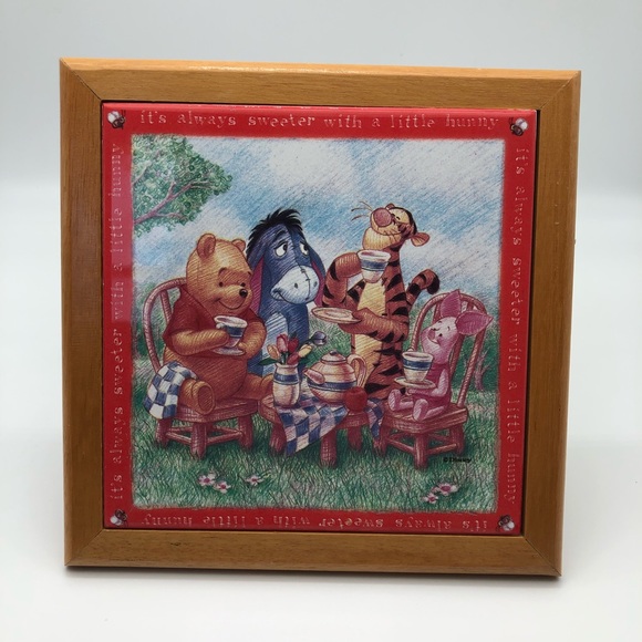 Vintage Other - Vintage Winnie the Pooh Hanging Trivet